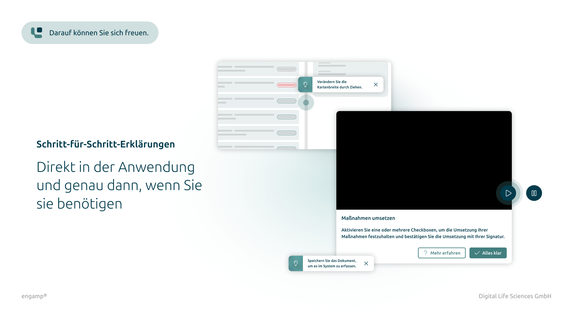 Schritt für Schritt Erklärungen