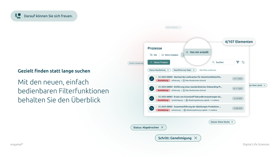 Gezielt finden statt lange suchen